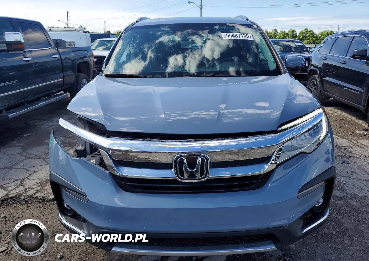 2022 Honda Pilot Touring VIN:5FNYF6H69NB070540 - 5
