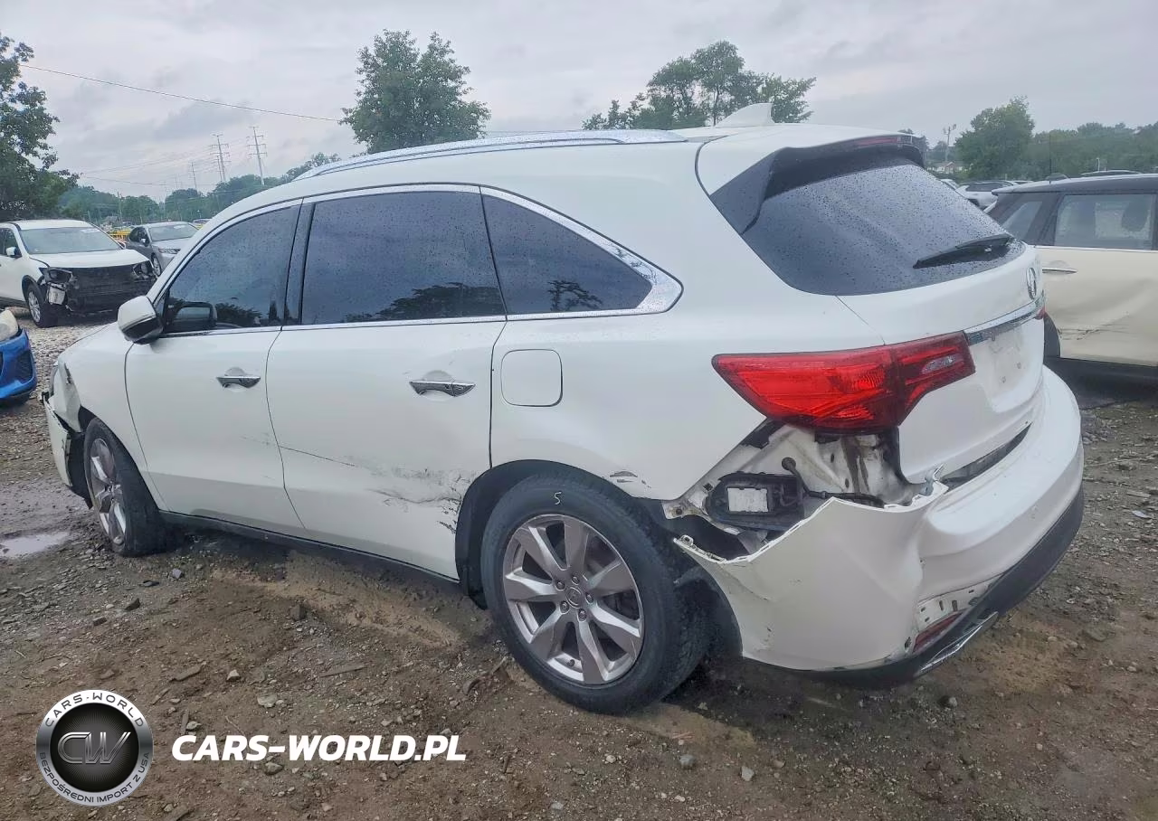 2014 Acura Mdx Advance VIN:5FRYD4H82EB046915 - 2