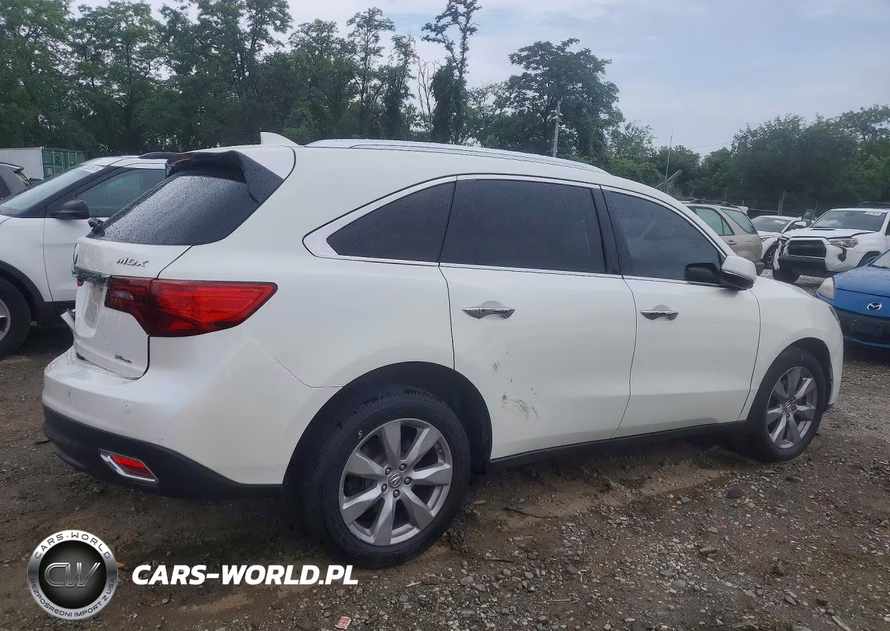2014 Acura Mdx Advance VIN:5FRYD4H82EB046915 - 3