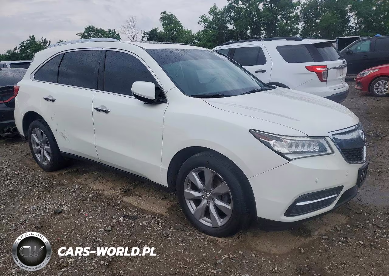 2014 Acura Mdx Advance VIN:5FRYD4H82EB046915 - 4