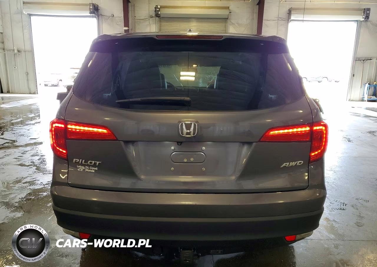 2017 Honda Pilot Exl VIN:5FNYF6H58HB018246 - 6