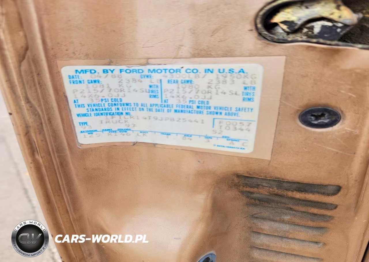 1988 Ford Ranger Super Cab VIN:1FTCR14T9JPB25441 - 12