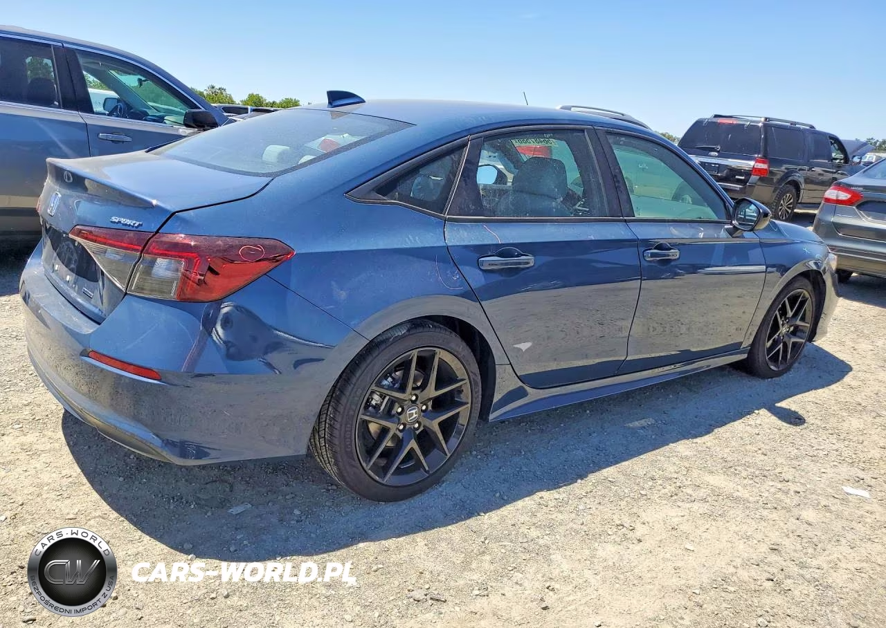 2025 Honda Civic Sport VIN:2HGFE4F88SH349729 - 3