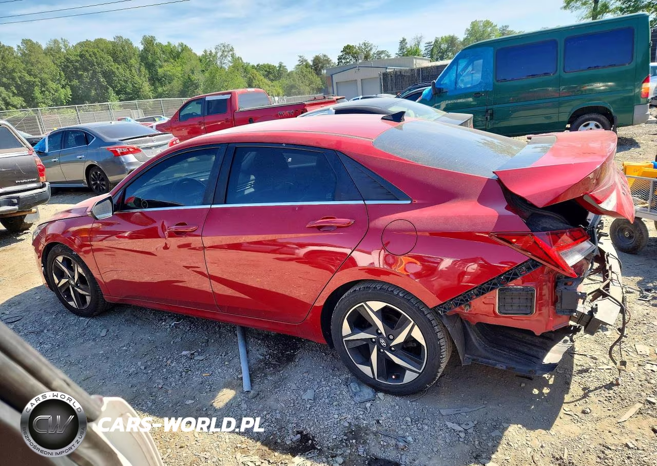 2021 Hyundai Elantra Limited VIN:KMHLP4AG8MU112681 - 2
