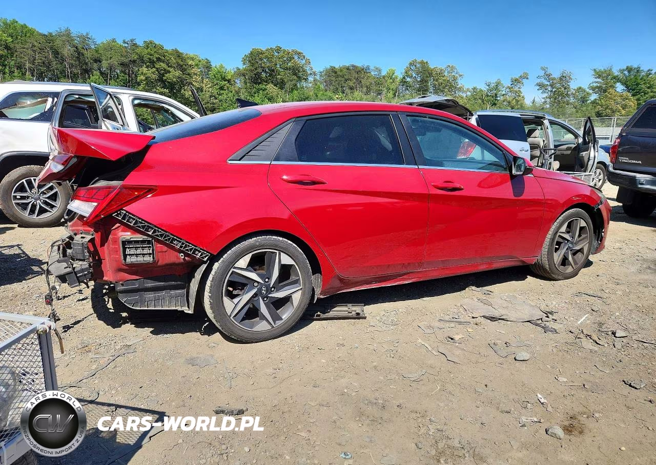 2021 Hyundai Elantra Limited VIN:KMHLP4AG8MU112681 - 3