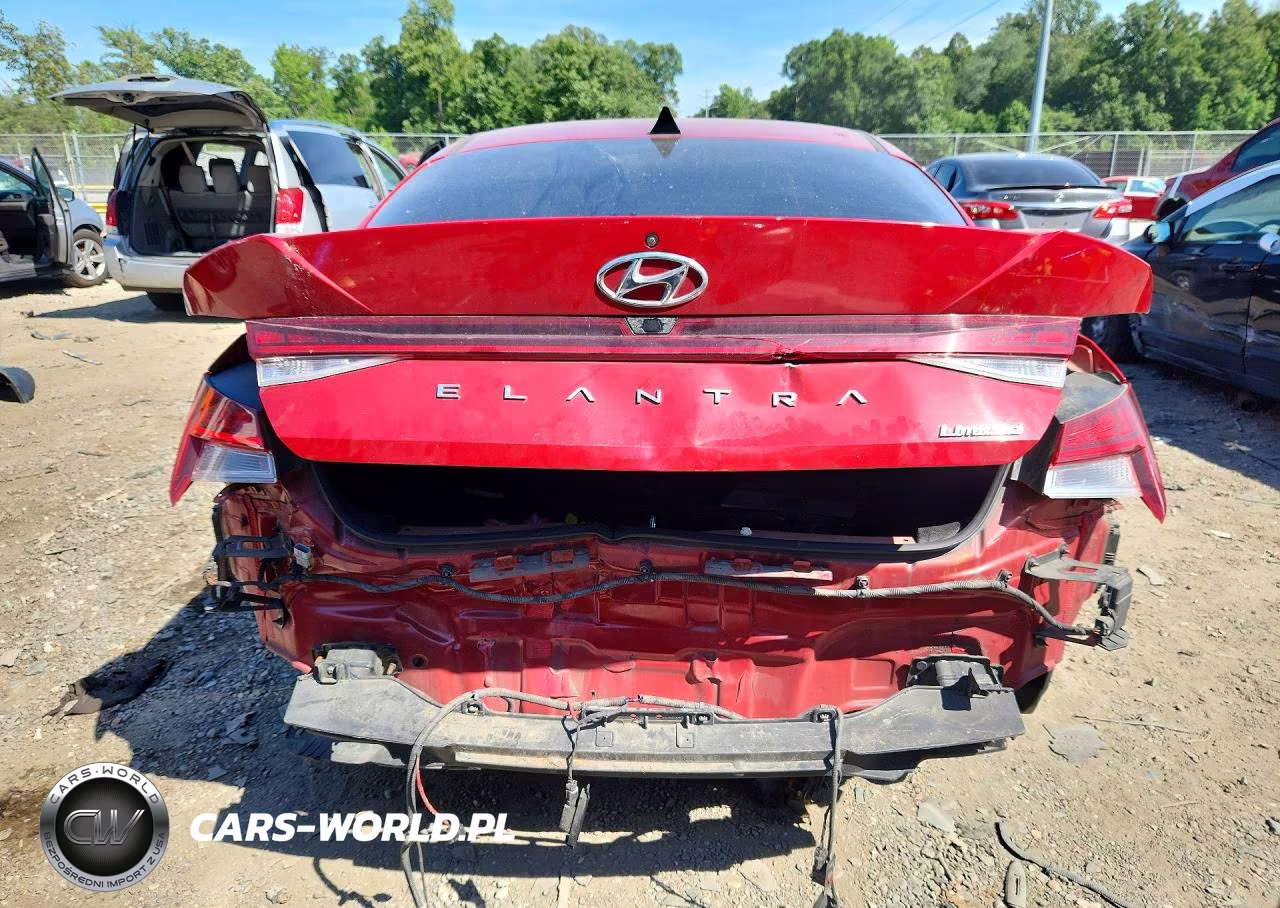 2021 Hyundai Elantra Limited VIN:KMHLP4AG8MU112681 - 6