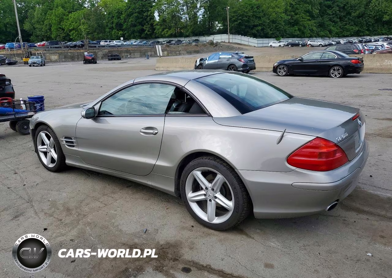 2005 Mercedes-Benz Sl 500 VIN:WDBSK75F25F087301 - 2