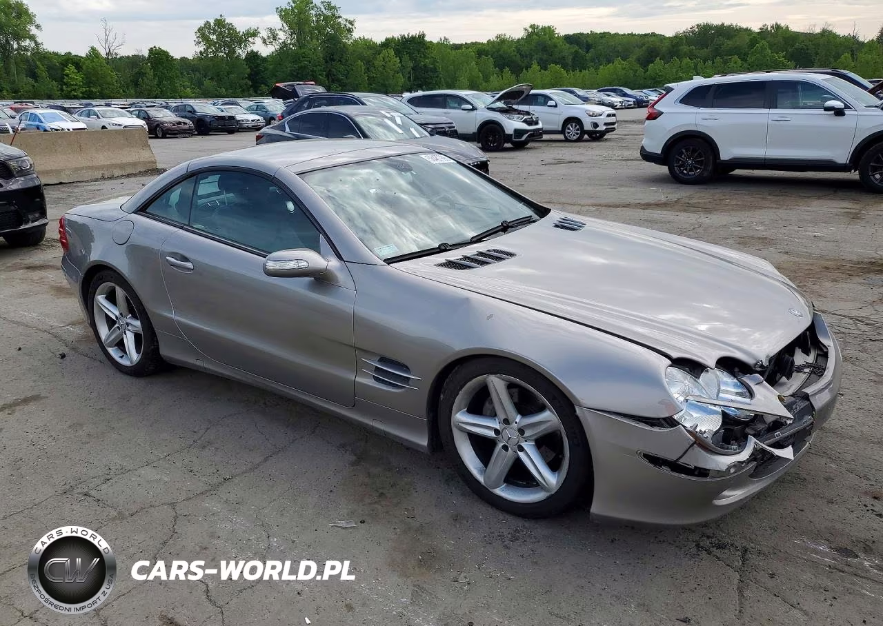 2005 Mercedes-Benz Sl 500 VIN:WDBSK75F25F087301 - 4