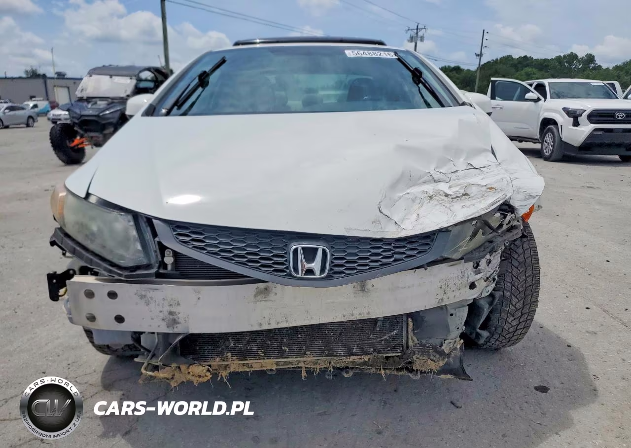 2012 Honda Civic Exl VIN:2HGFG3B0XCH525072 - 5