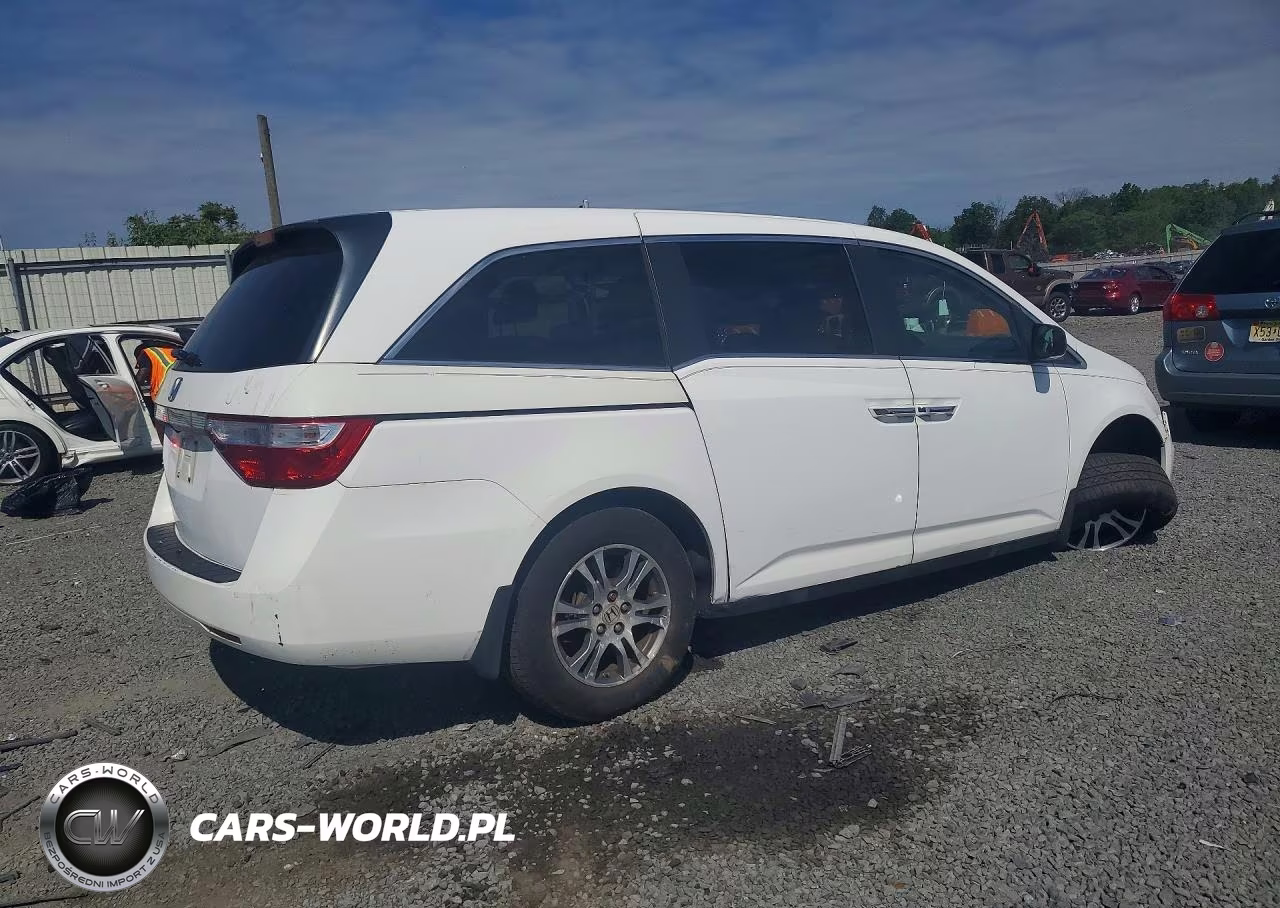 2013 Honda Odyssey Ex VIN:5FNRL5H49DB025487 - 3
