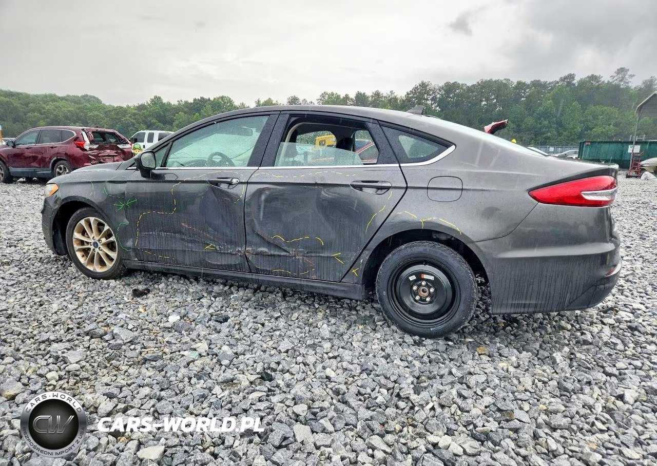 2019 Ford Fusion Se VIN:3FA6P0HD9KR159301 - 2