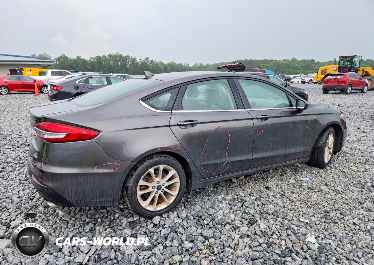 2019 Ford Fusion Se VIN:3FA6P0HD9KR159301 - 3