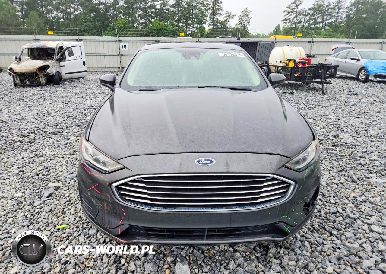2019 Ford Fusion Se VIN:3FA6P0HD9KR159301 - 5