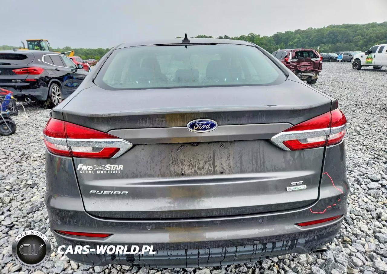 2019 Ford Fusion Se VIN:3FA6P0HD9KR159301 - 6