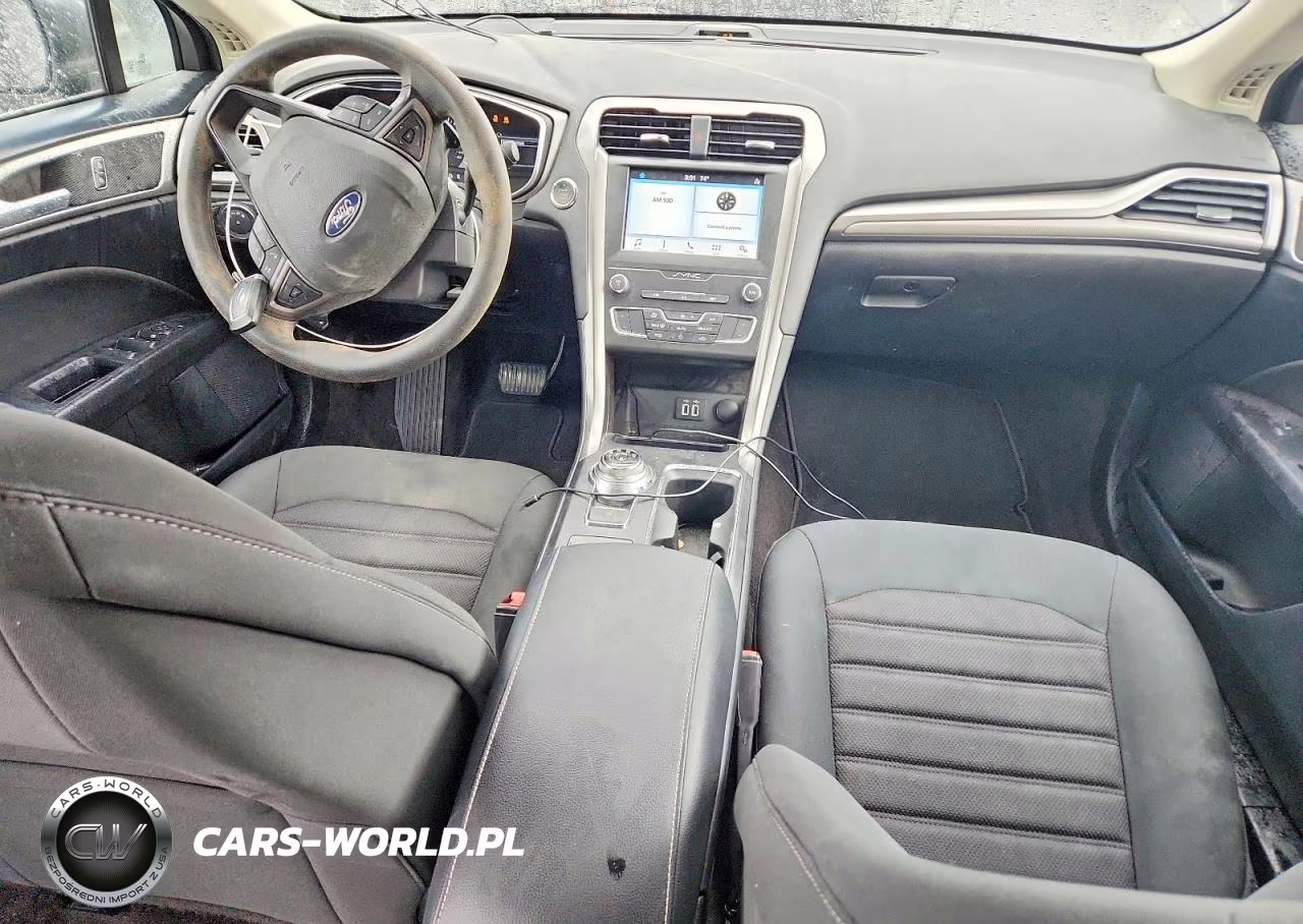 2019 Ford Fusion Se VIN:3FA6P0HD9KR159301 - 8
