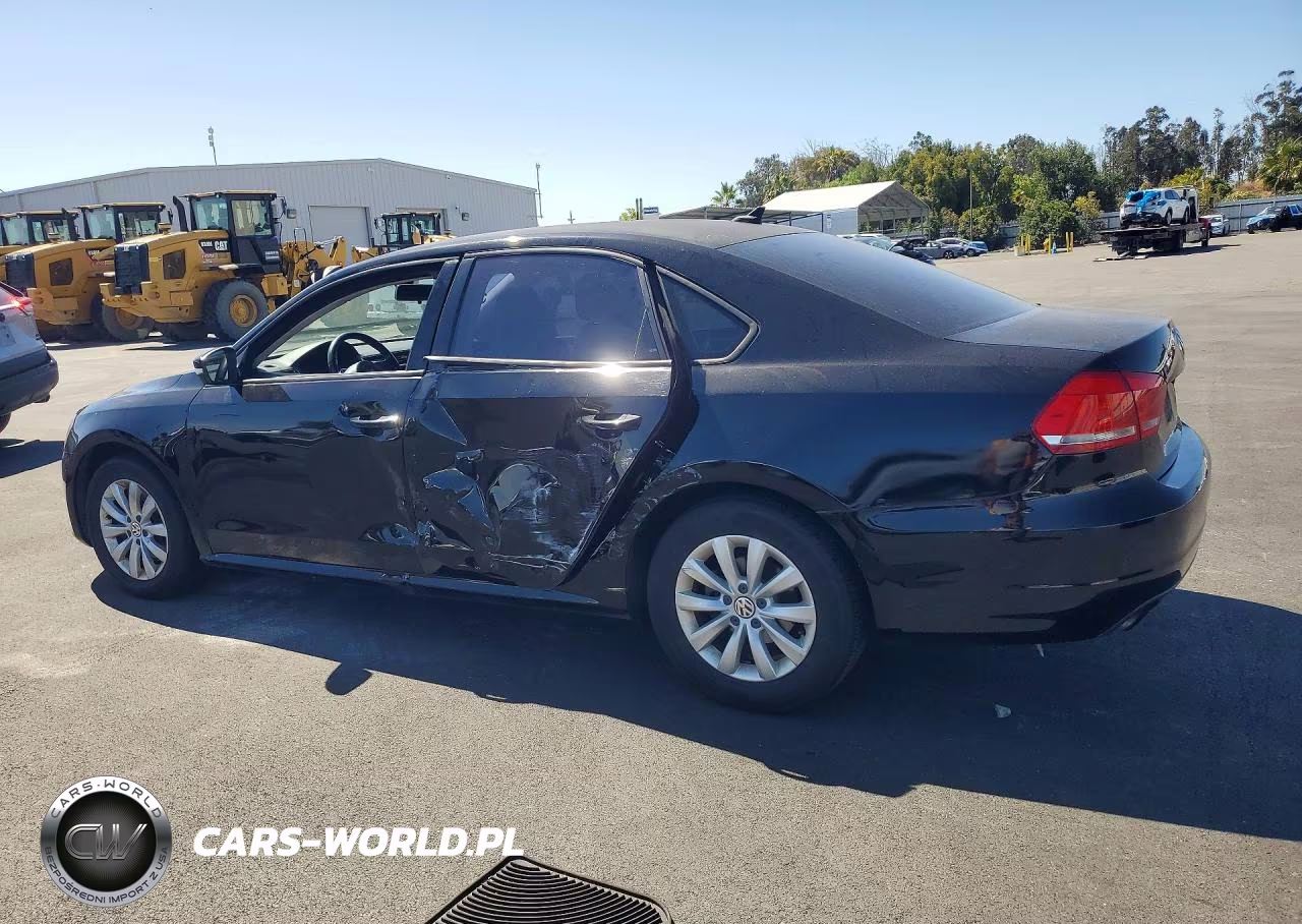 2015 Volkswagen Passat S VIN:1VWAT7A38FC099278 - 2