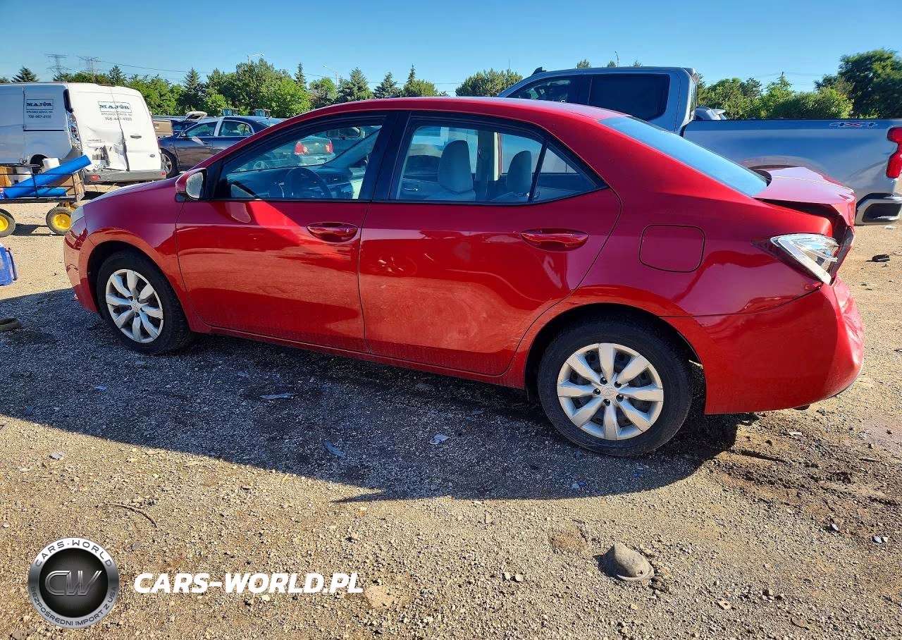 2015 Toyota Corolla Le VIN:5YFBURHE9FP211326 - 2