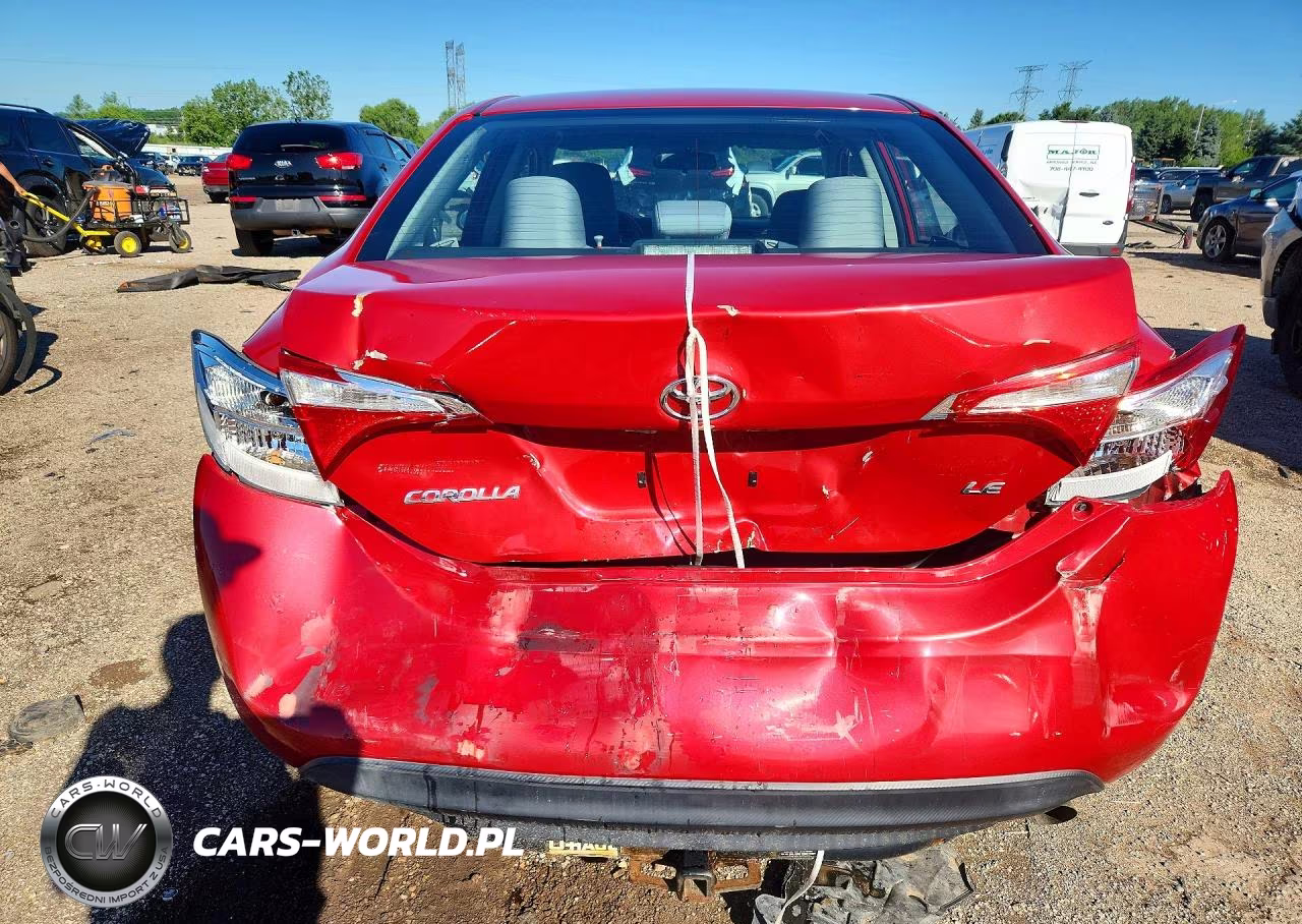 2015 Toyota Corolla Le VIN:5YFBURHE9FP211326 - 6