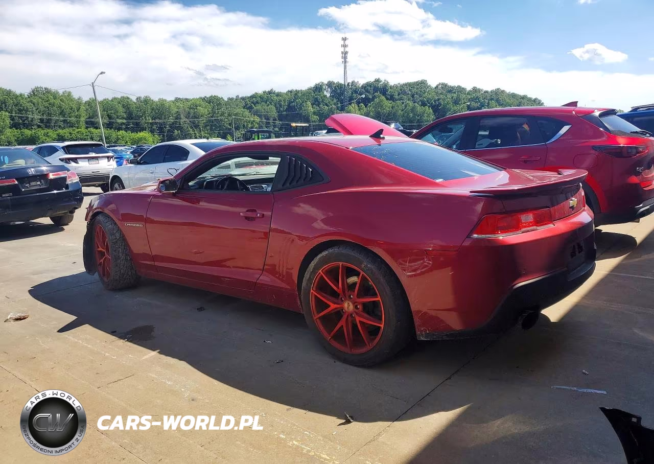 2015 Chevrolet Camaro Lt VIN:2G1FE1E30F9151996 - 2