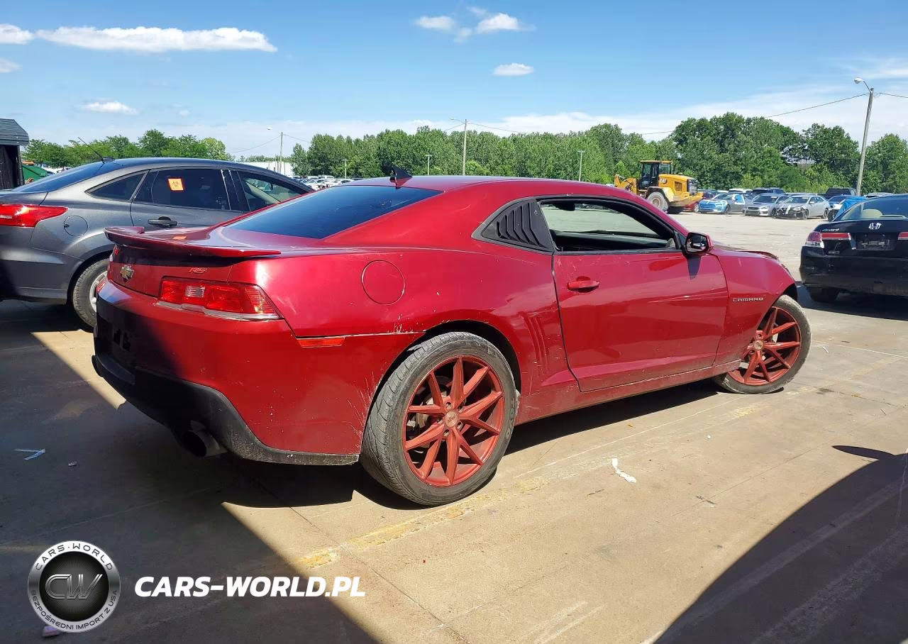 2015 Chevrolet Camaro Lt VIN:2G1FE1E30F9151996 - 3