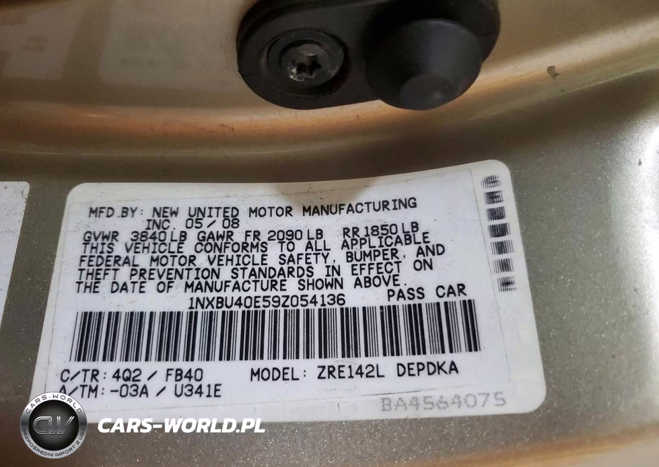 2009 Toyota Corolla Le VIN:1NXBU40E59Z054136 - 12