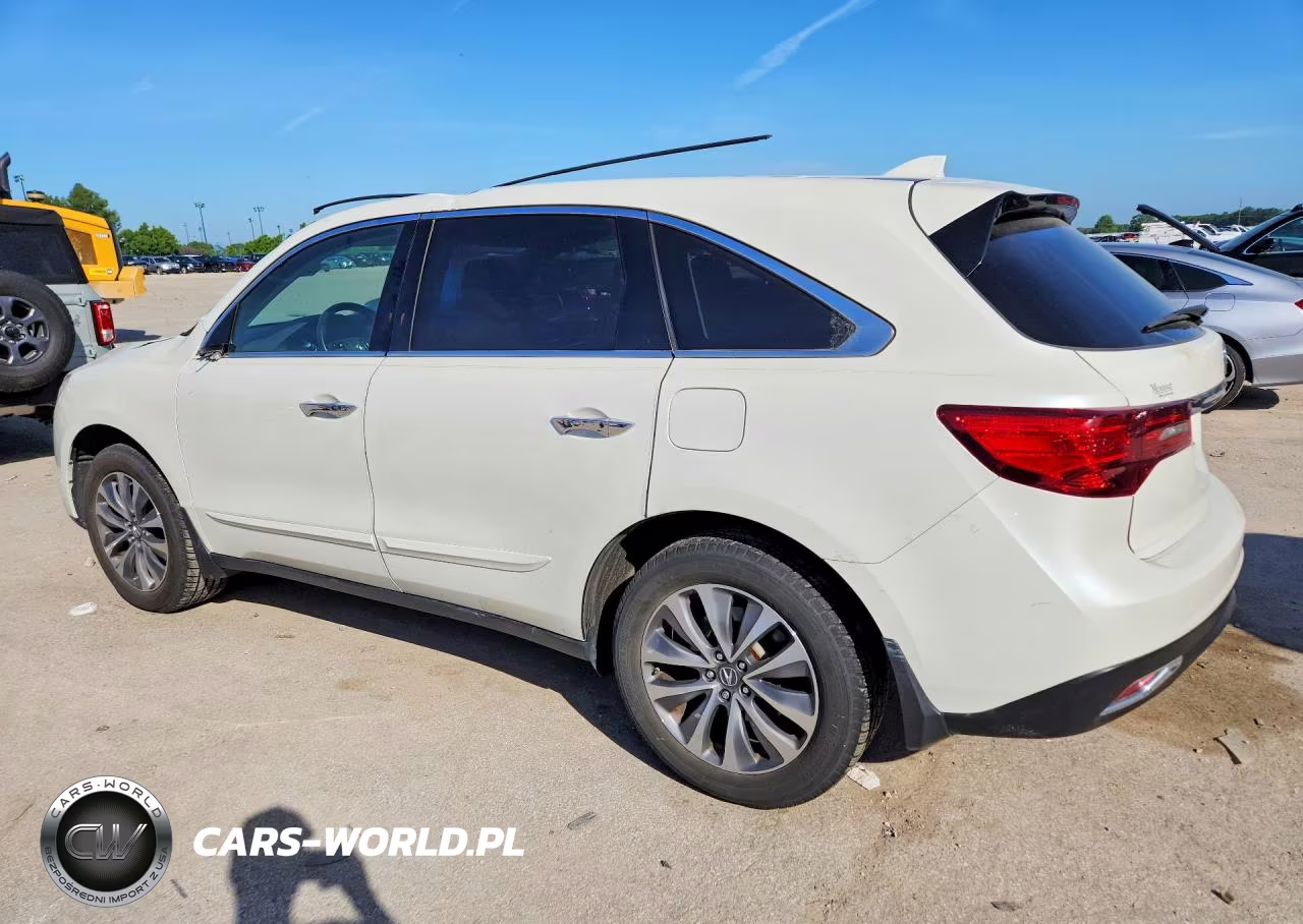 2015 Acura Mdx Technology VIN:5FRYD4H40FB012731 - 2