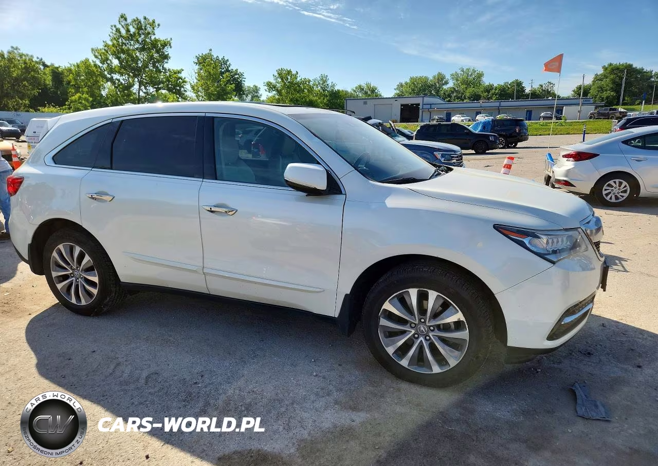 2015 Acura Mdx Technology VIN:5FRYD4H40FB012731 - 4
