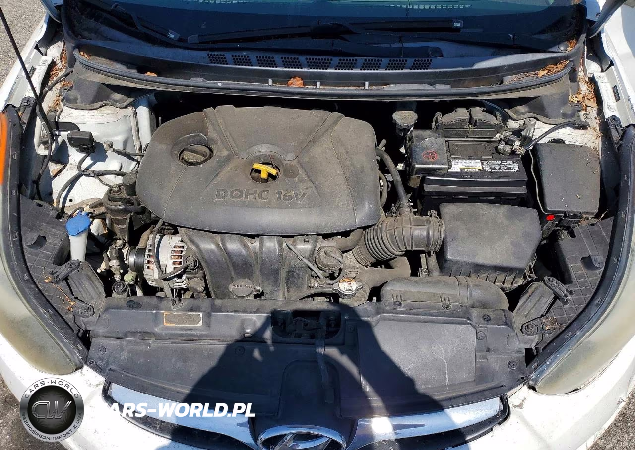 2013 Hyundai Elantra Gls VIN:5NPDH4AE7DH407429 - 11