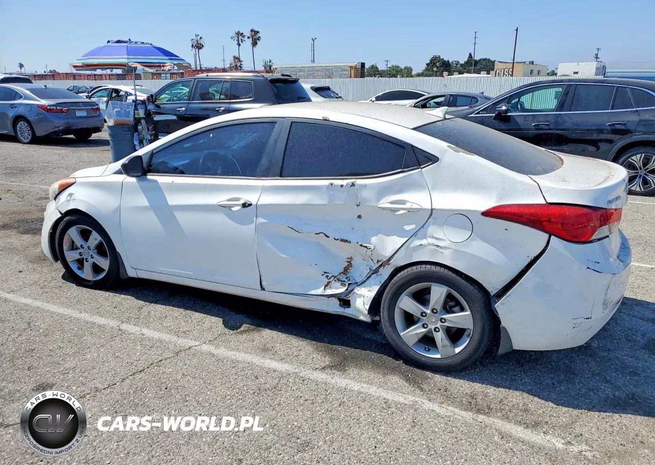 2013 Hyundai Elantra Gls VIN:5NPDH4AE7DH407429 - 2