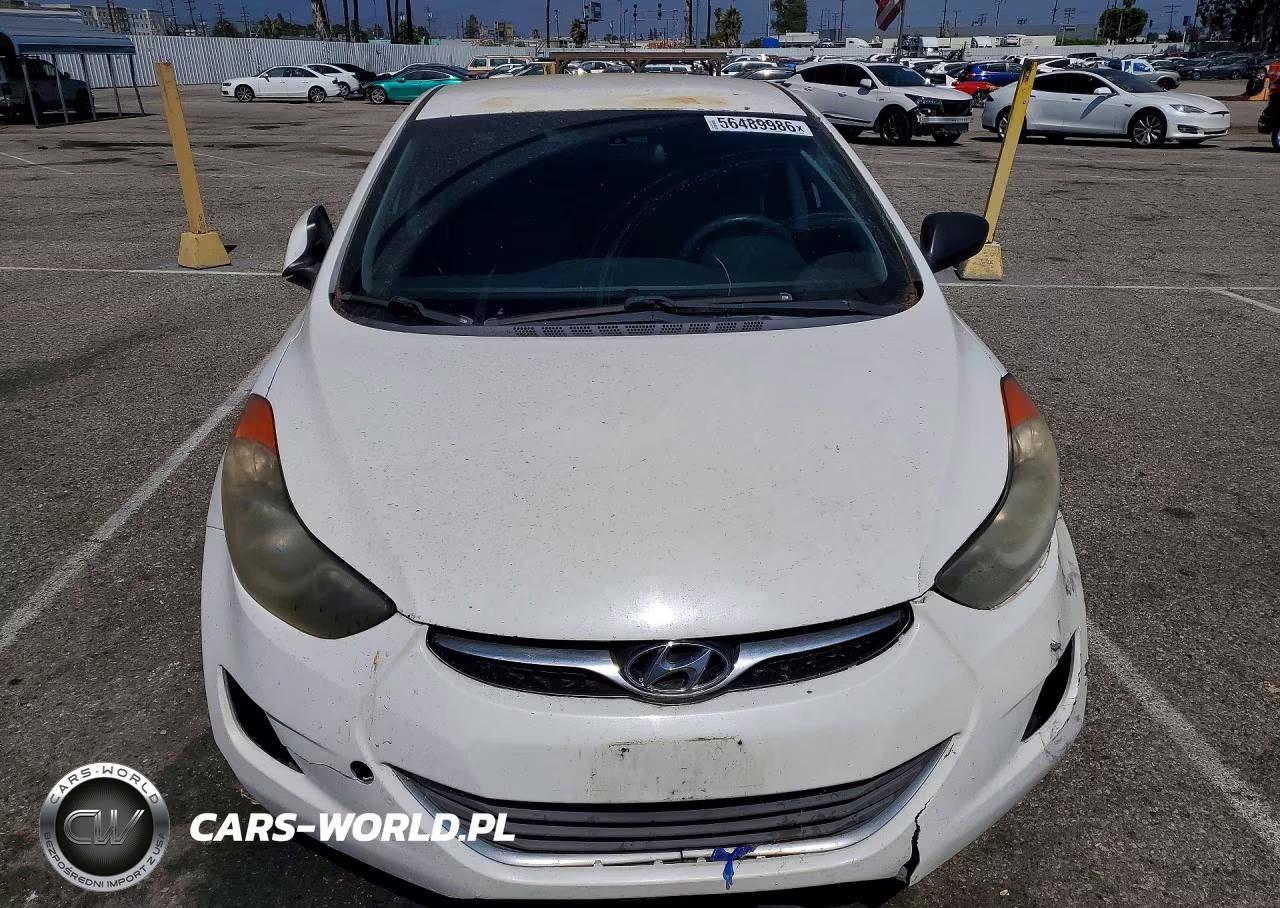 2013 Hyundai Elantra Gls VIN:5NPDH4AE7DH407429 - 5