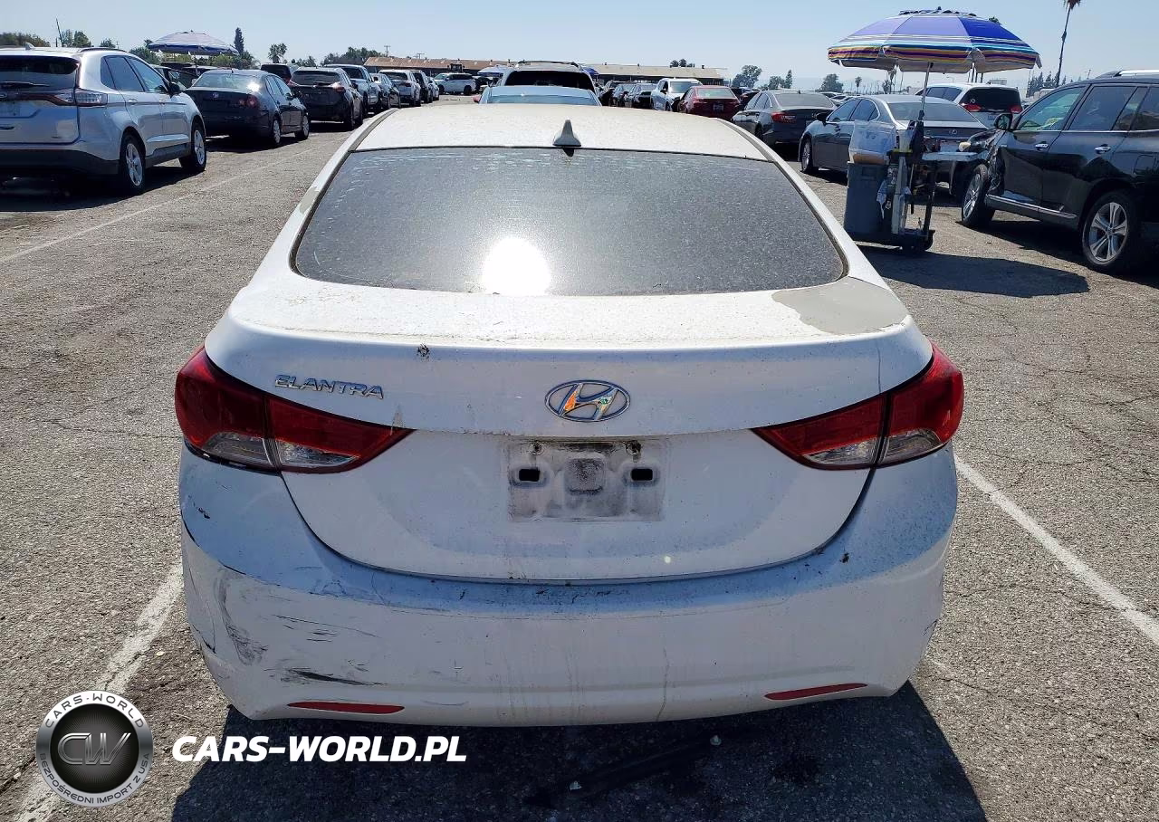 2013 Hyundai Elantra Gls VIN:5NPDH4AE7DH407429 - 6