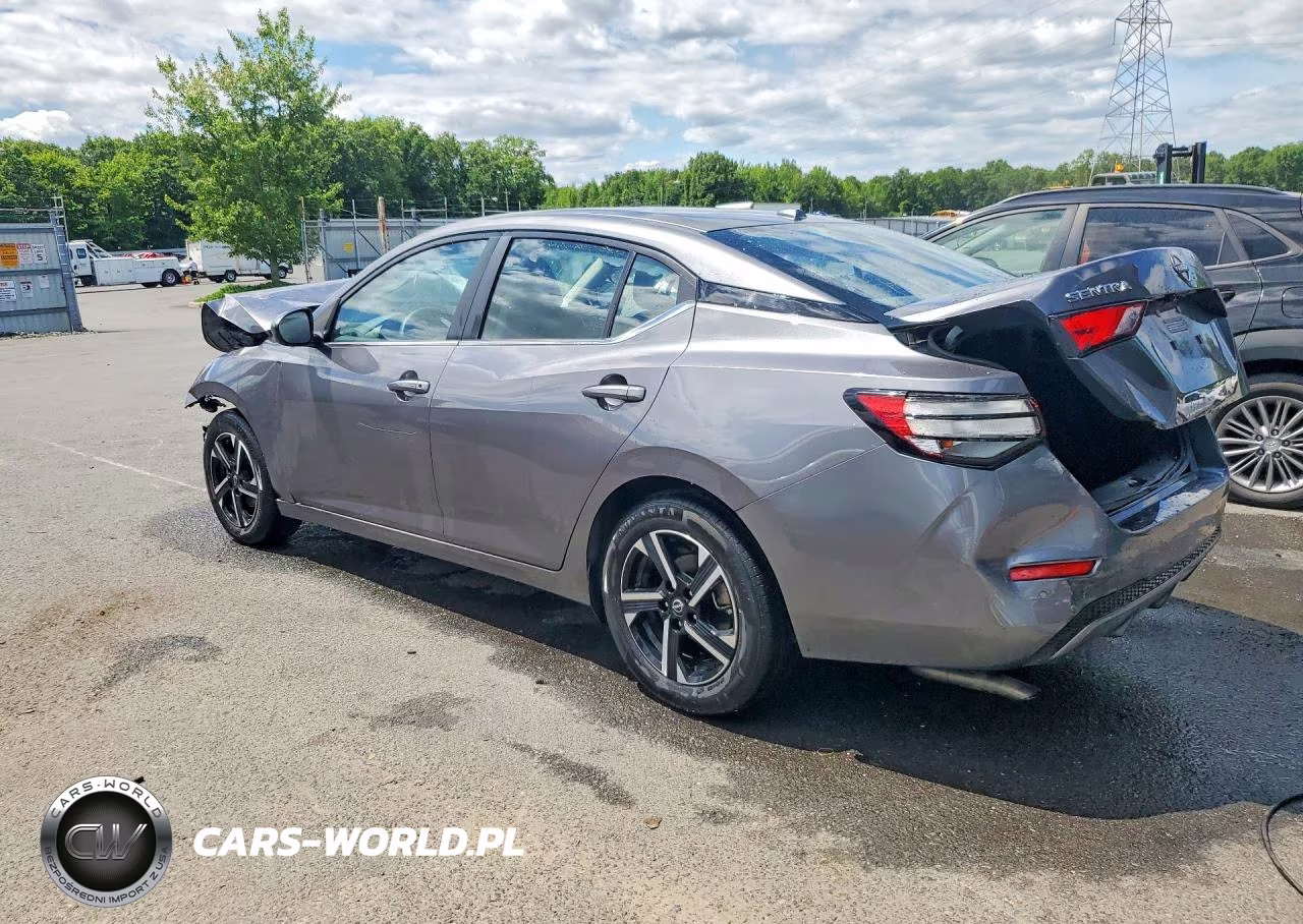 2025 Nissan Sentra Sv VIN:3N1AB8CV3SY297233 - 2