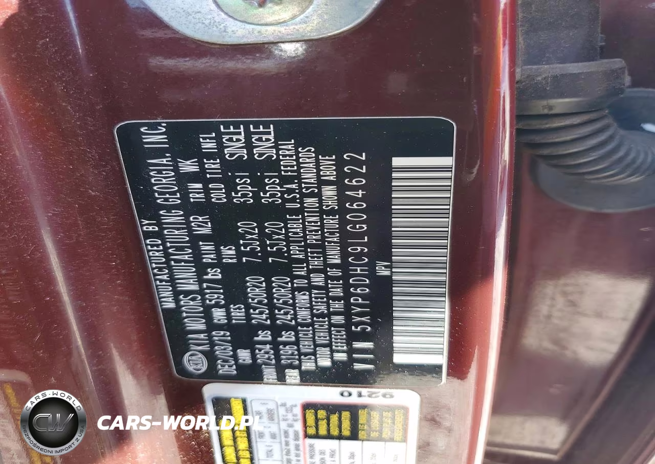 2020 Kia Telluride S VIN:5XYP6DHC9LG064622 - 13