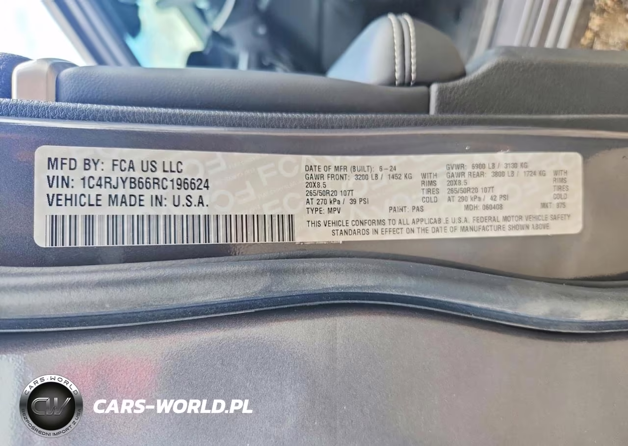 2024 Jeep Grand Cherokee Limited 4Xe VIN:1C4RJYB66RC196624 - 12