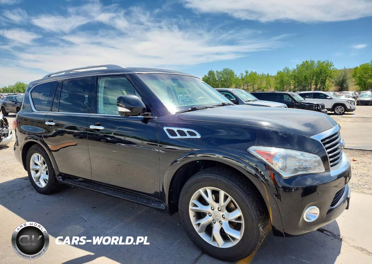 2013 Infiniti Qx56 Base VIN:JN8AZ2NC1D9330700 - 4