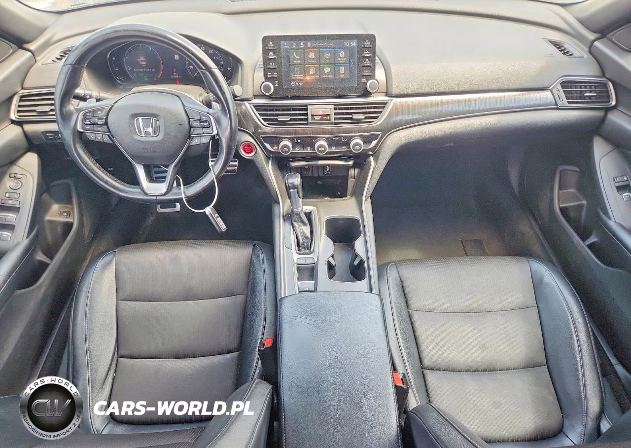 2018 Honda Accord Sport VIN:1HGCV1F39JA077128 - 8