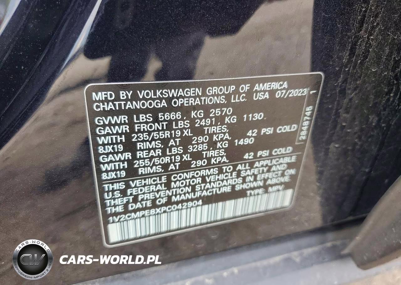2023 Volkswagen Id.4 Pro VIN:1V2CMPE8XPC042904 - 13