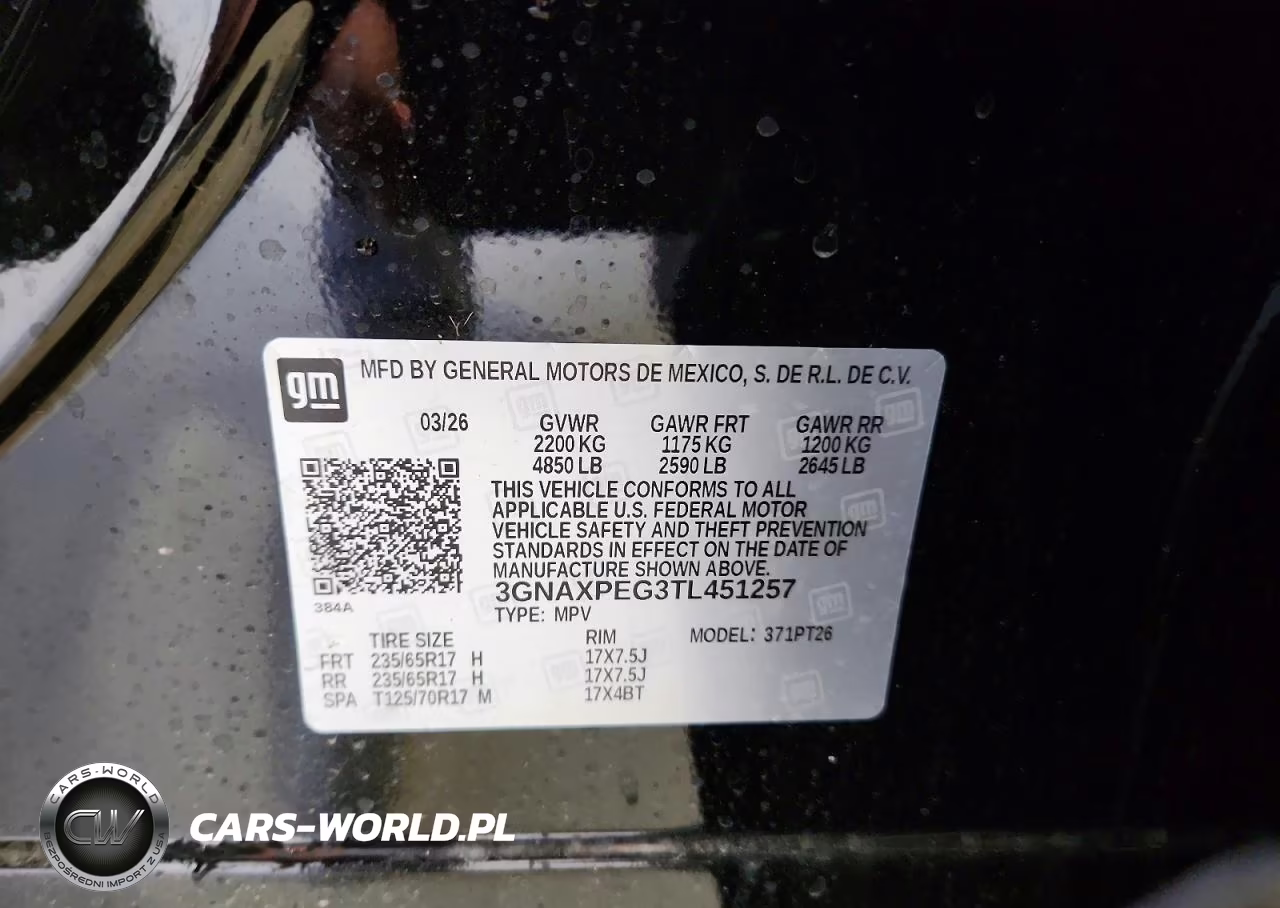 2026 Chevrolet Equinox Lt VIN:3GNAXPEG3TL451257 - 13