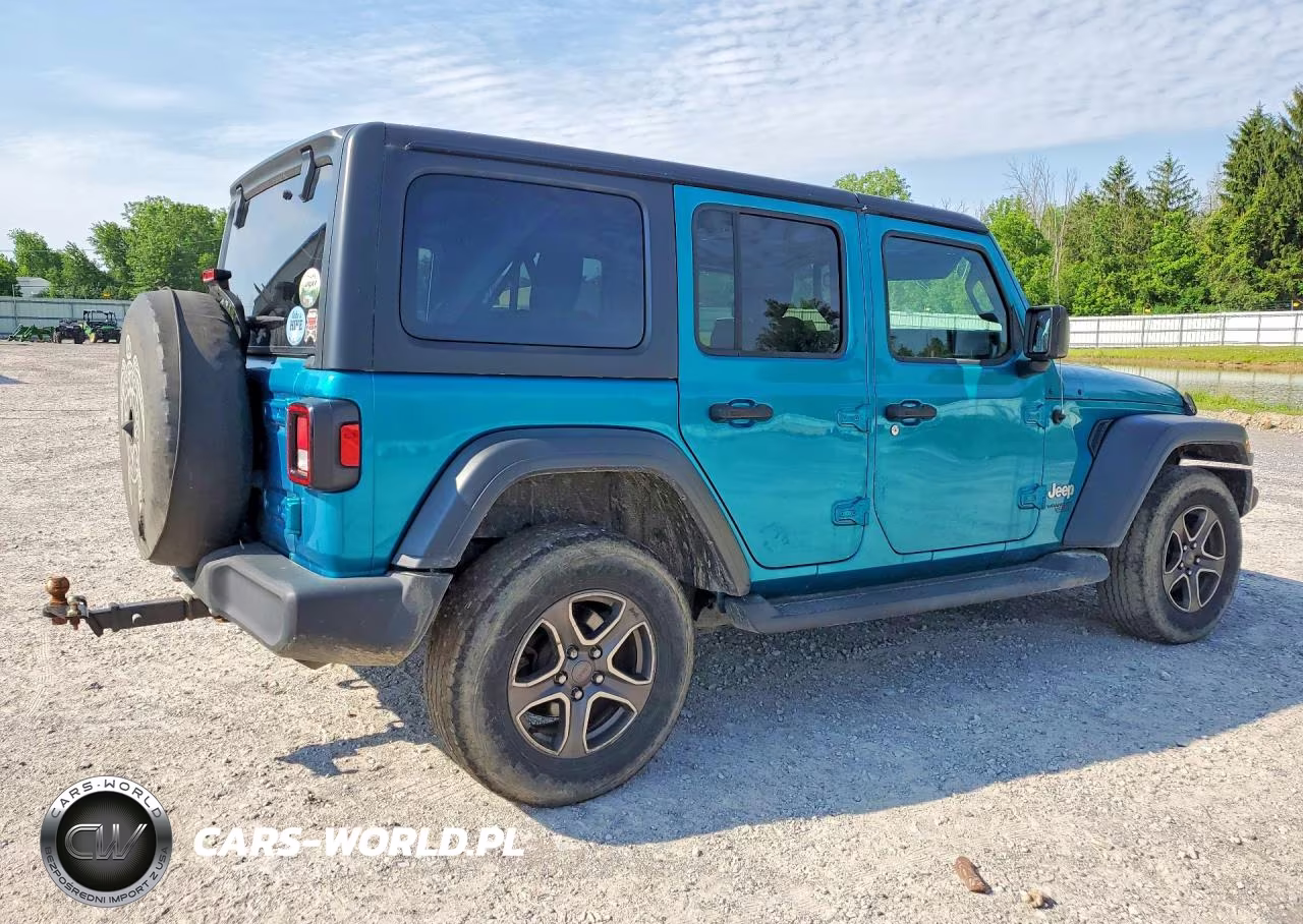 2019 Jeep Wrangler Unlimited Sport VIN:1C4HJXDG0KW598848 - 3