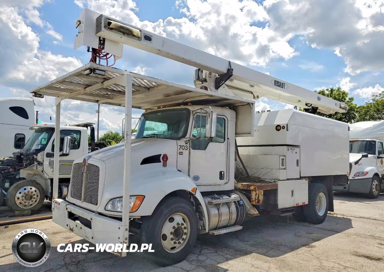 2015 Kenworth T370 Forestry Bucket Truck VIN:2NKHHJ8X0FM446405 - 2