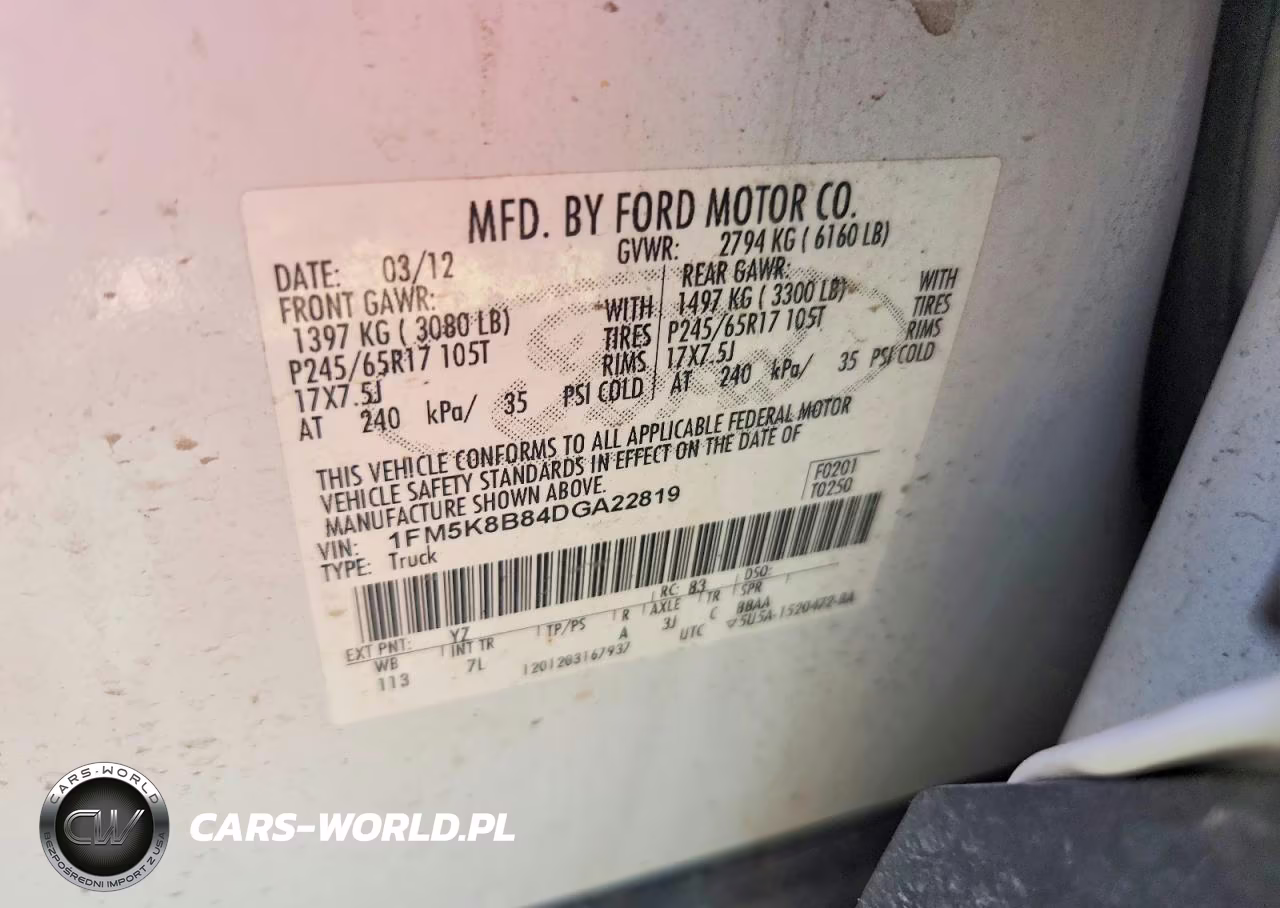 2013 Ford Explorer VIN:1FM5K8B84DGA22819 - 13