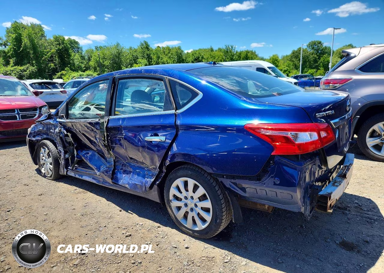 2016 Nissan Sentra Sv VIN:3N1AB7AP1GY294966 - 2