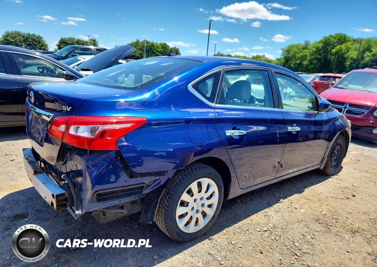 2016 Nissan Sentra Sv VIN:3N1AB7AP1GY294966 - 3