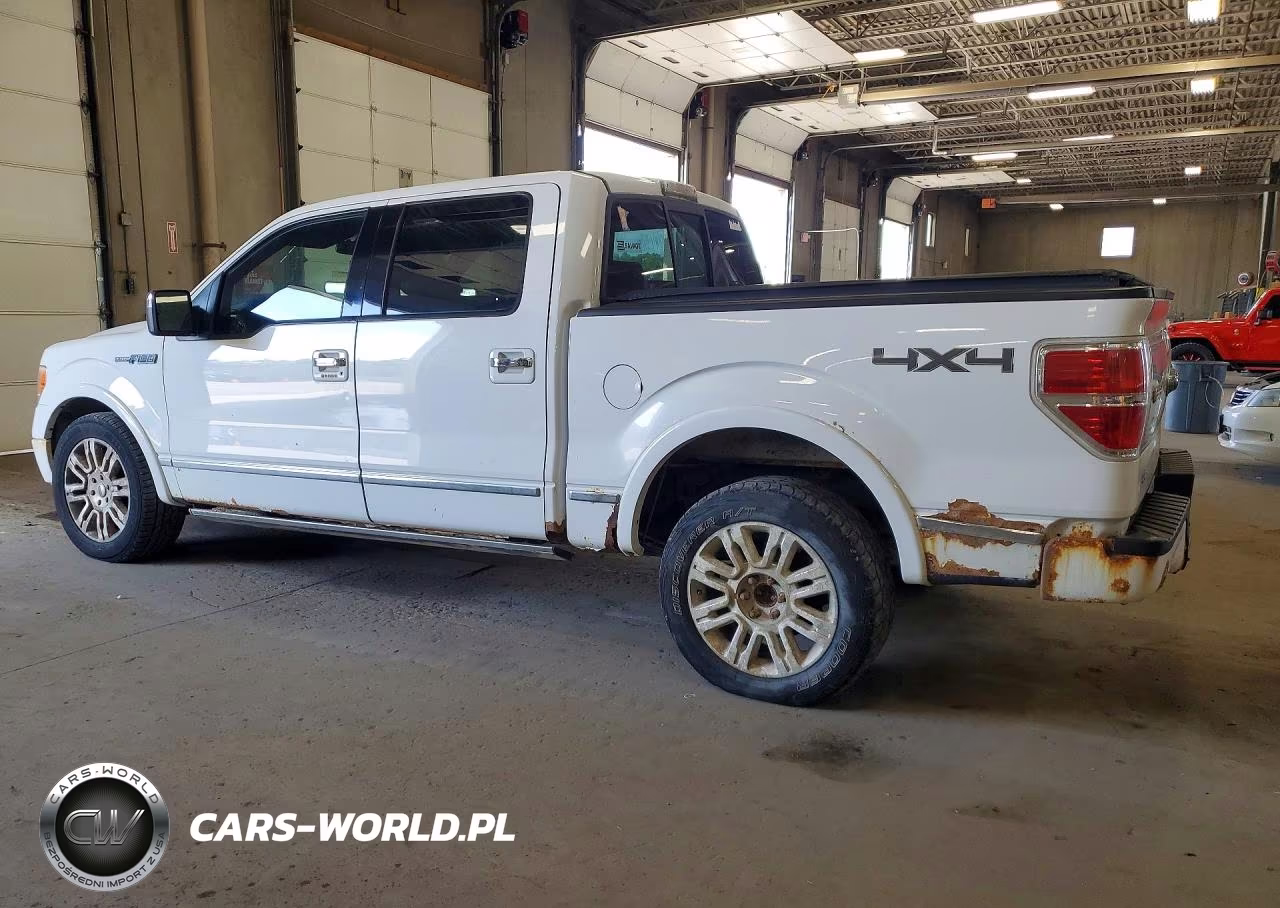 2009 Ford F150 Supercrew VIN:1FTPW14VX9FB41855 - 2
