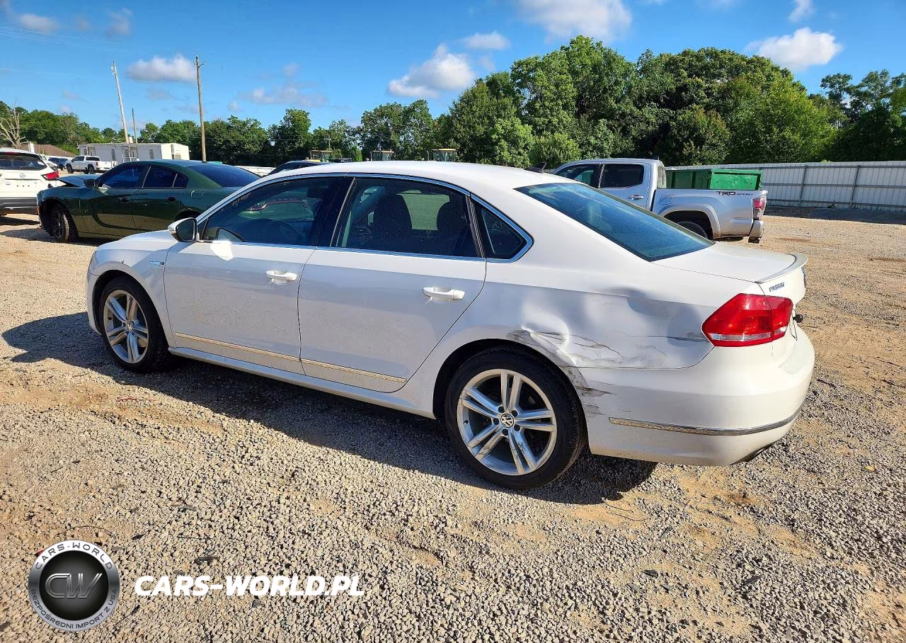 2012 Volkswagen Passat Sel VIN:1VWCM7A36CC022829 - 2