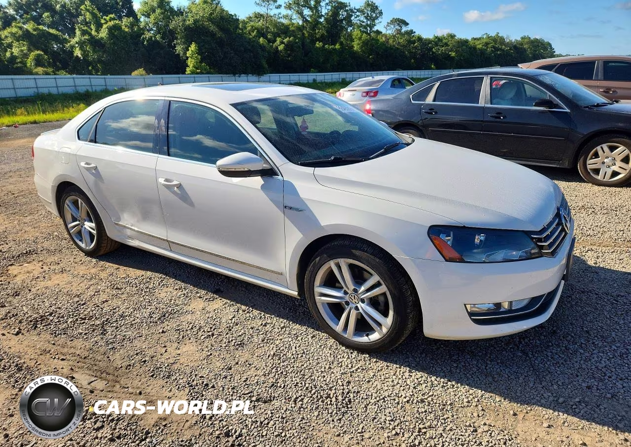 2012 Volkswagen Passat Sel VIN:1VWCM7A36CC022829 - 4