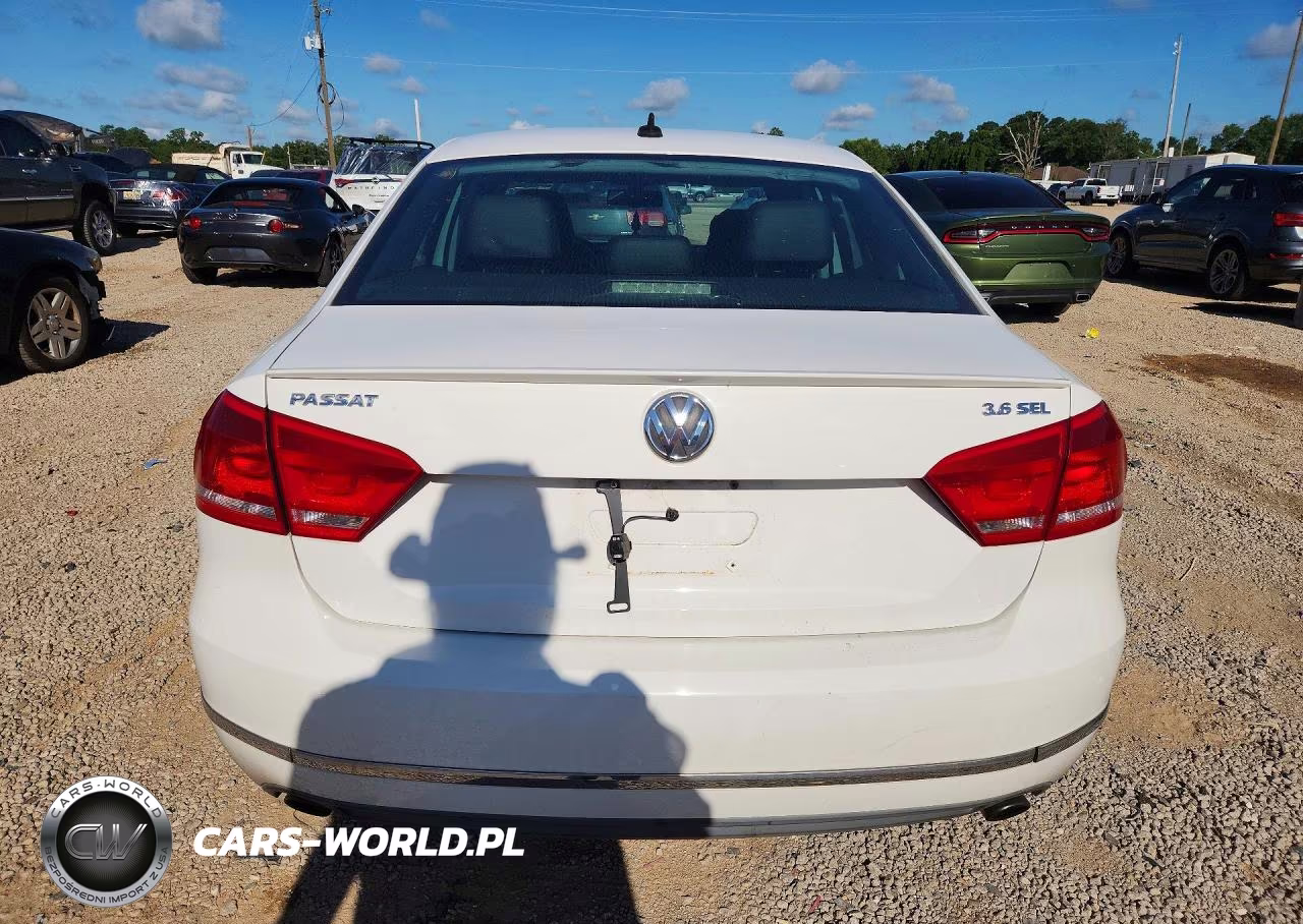2012 Volkswagen Passat Sel VIN:1VWCM7A36CC022829 - 6