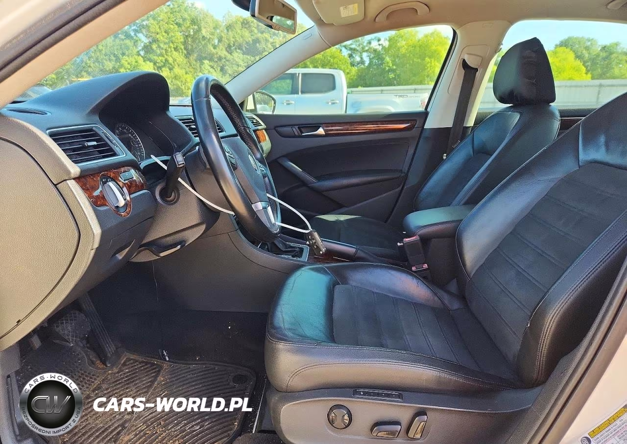 2012 Volkswagen Passat Sel VIN:1VWCM7A36CC022829 - 7