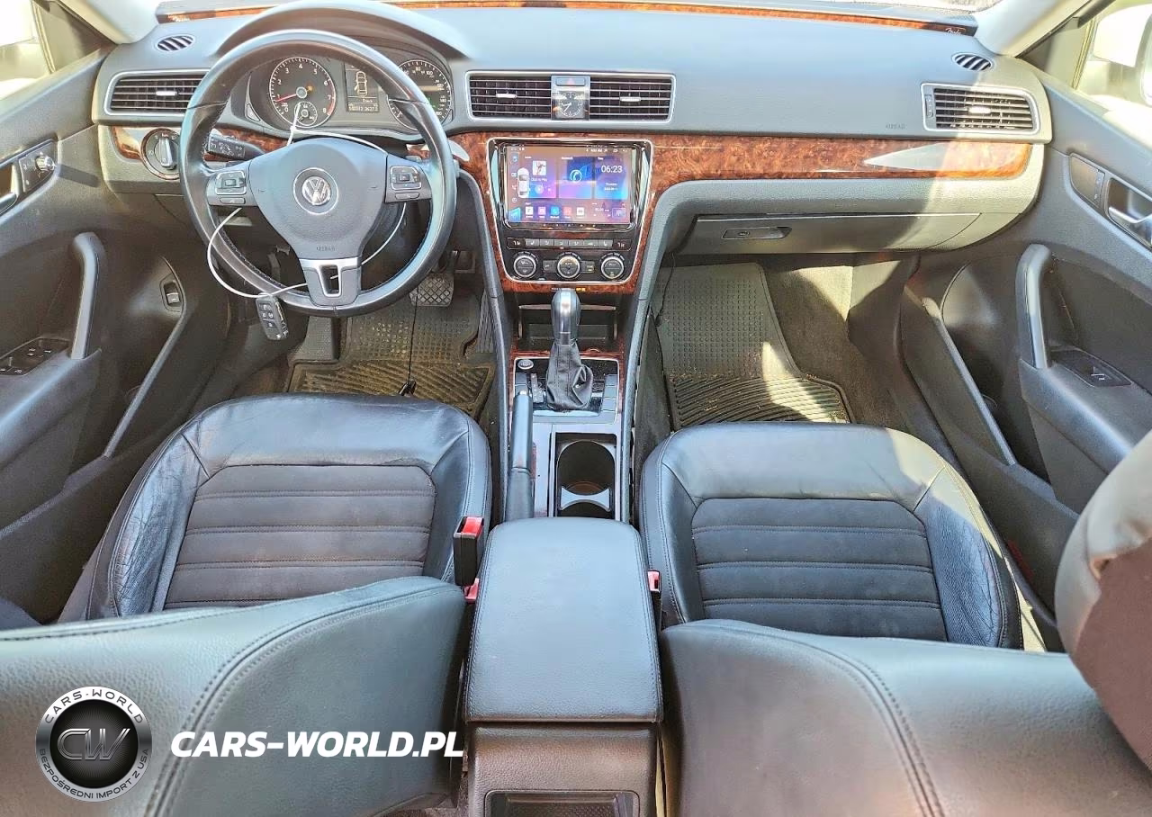2012 Volkswagen Passat Sel VIN:1VWCM7A36CC022829 - 8