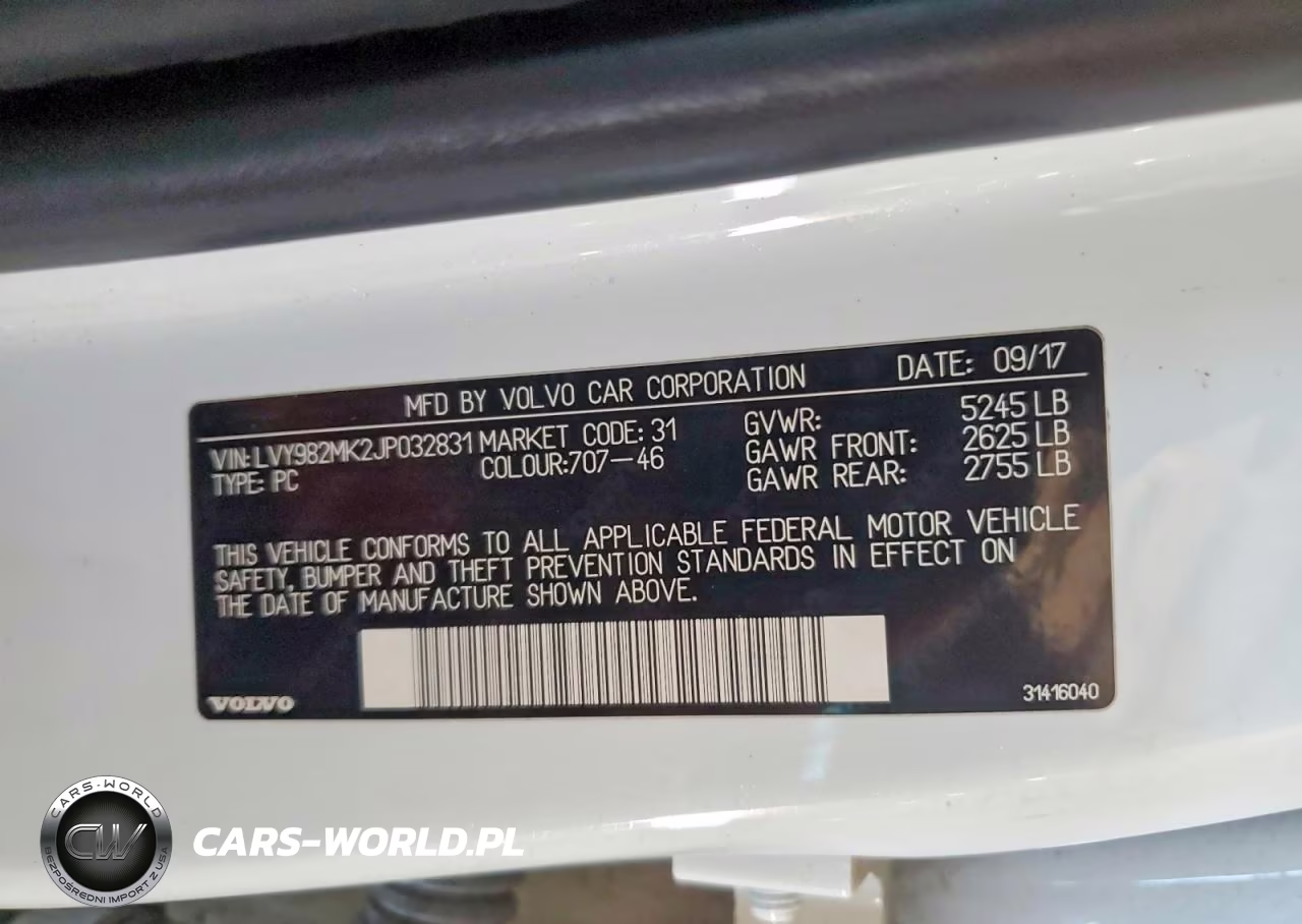 2018 Volvo S90 T5 Momentum VIN:LVY982MK2JP032831 - 12